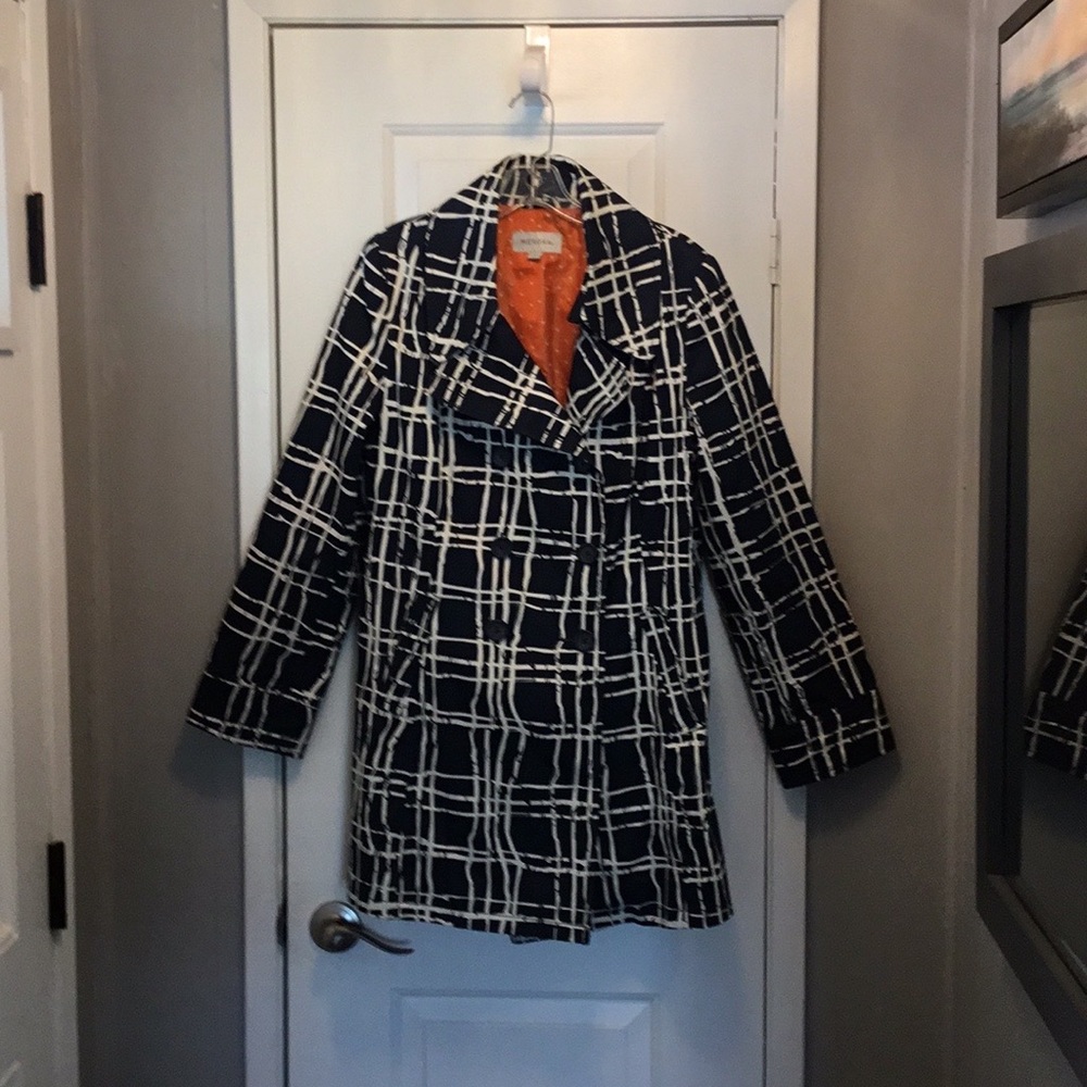 Marona Navy Trench Coat